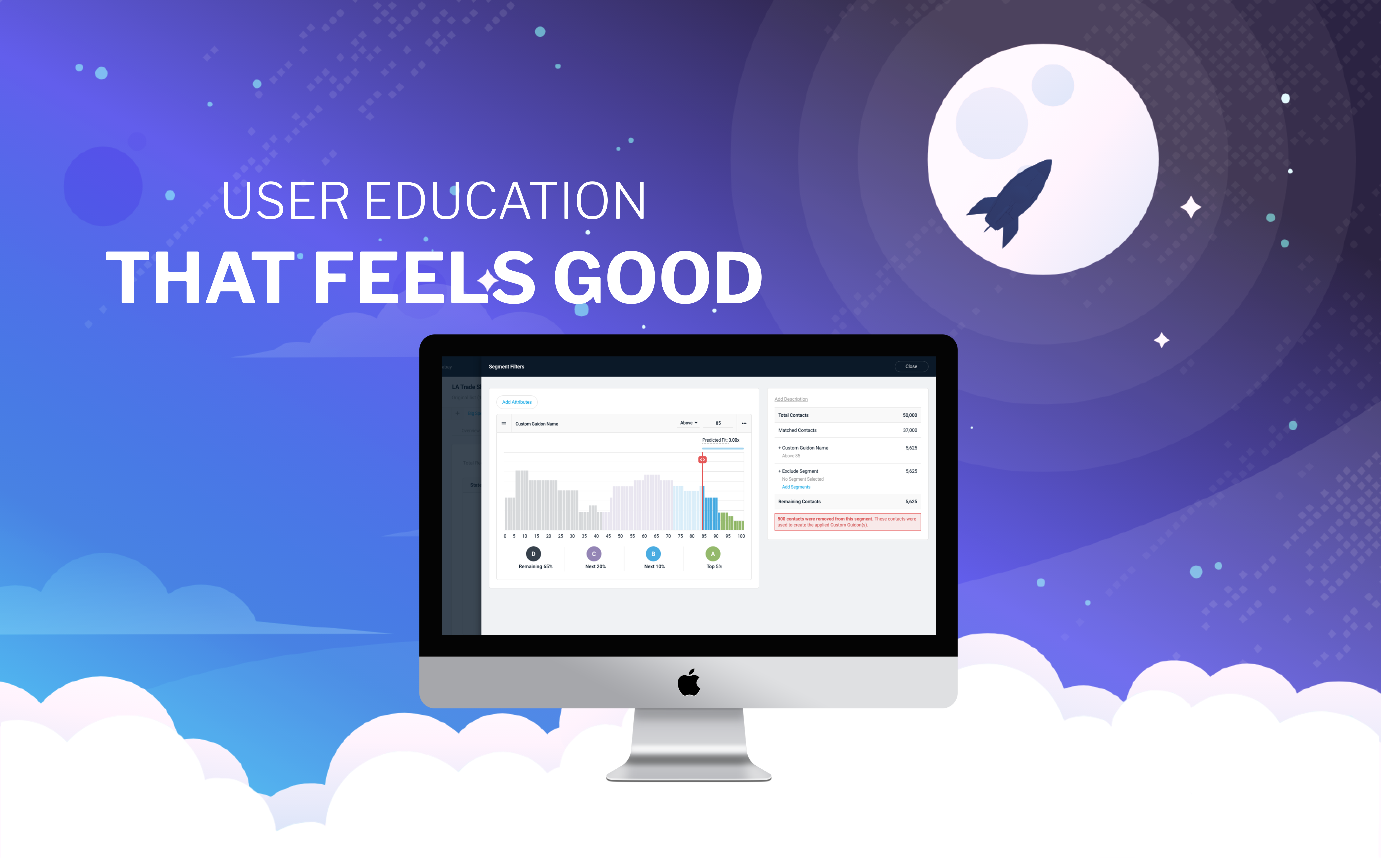 user education that feels good
