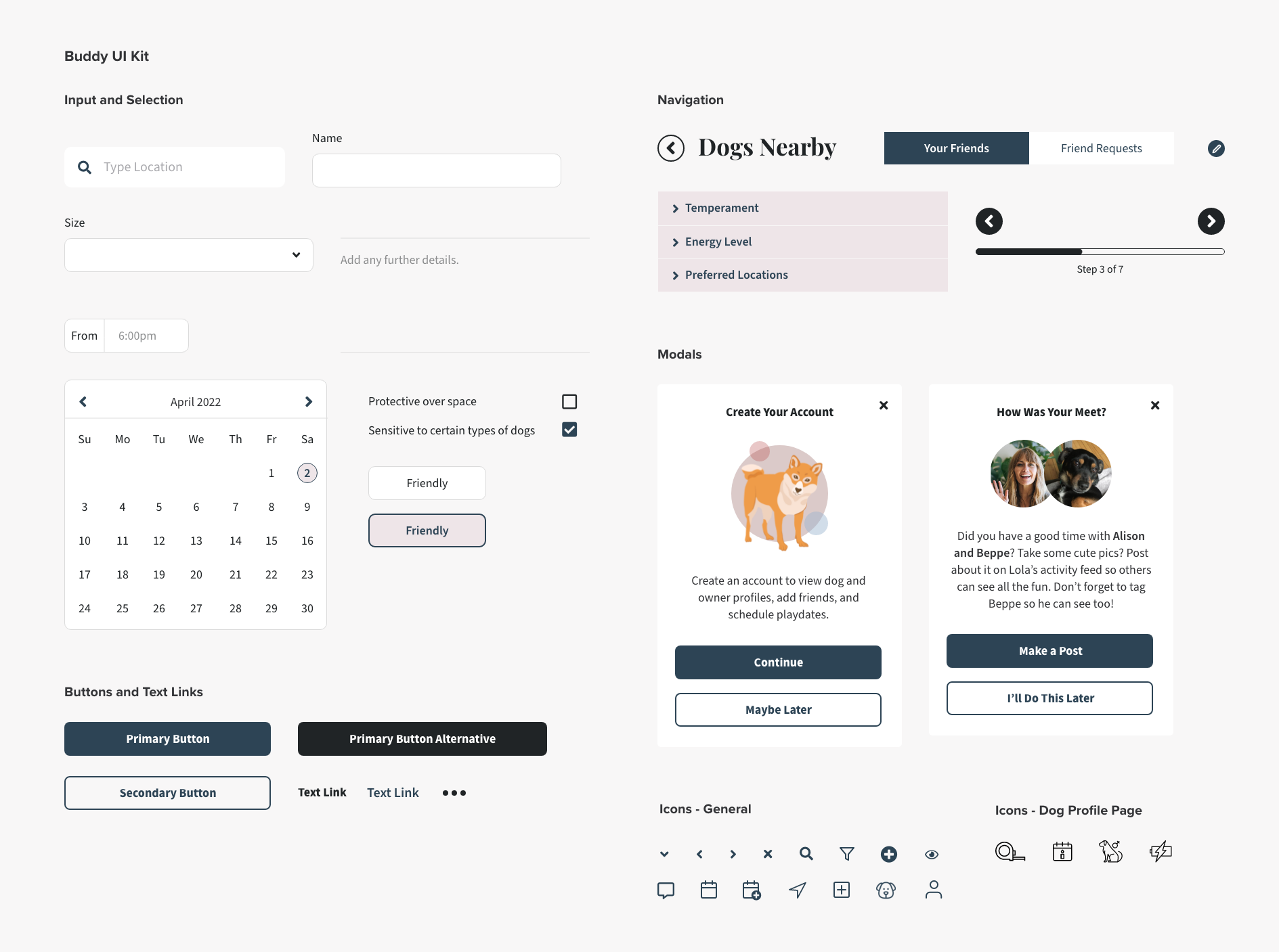 Buddy Ui kit